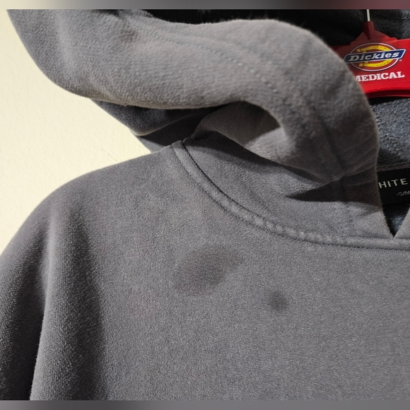 White Fox Archive 6-0 Gray Hoodie Small Medium - Picture 5 of 7